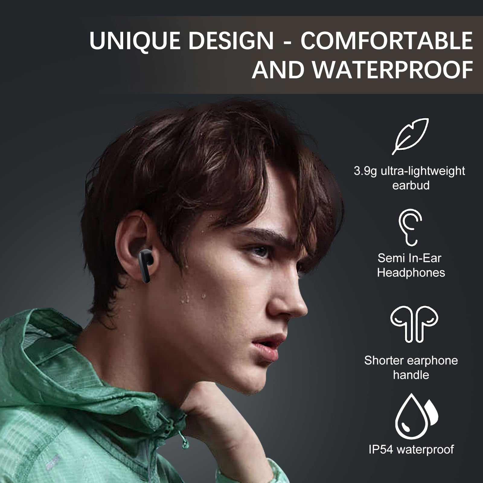 Наушники Mi Redmi Buds 4 Lite Внутриканальные Bluetooth 5.3 AI шумоподавление Время работы до 20 часов Беспроводная зарядка Быстрое подключение Google Динамический драйвер 12 мм Водонепроницаемость IP54, фото №6