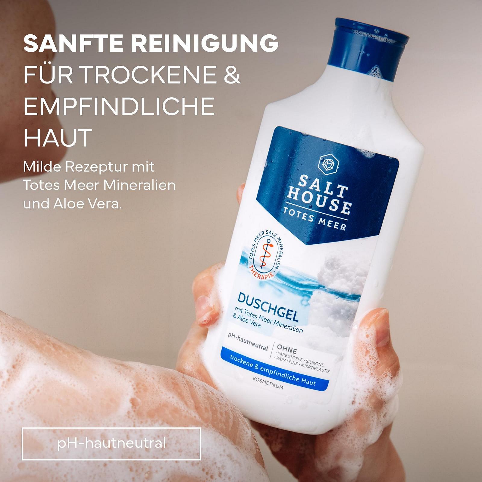 Гель для душа SALTHOUSE Dead Sea Therapy с минералами Мертвого моря и алоэ вера 250 мл, фото №2 Гель для душа SALTHOUSE Dead Sea Therapy с минералами Мертвого моря и алоэ вера 250 мл, фото №2