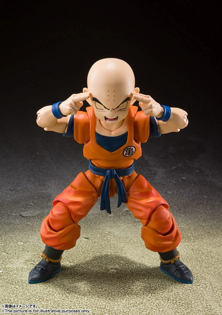 Фигурка Tamashii Nations S.H.Figuarts Dragon Ball Z Krillin Earth's Strongest Man BAS62100 Клюквенный, фото №5 Фигурка Tamashii Nations S.H.Figuarts Dragon Ball Z Krillin Earth's Strongest Man BAS62100 Клюквенный, фото №5