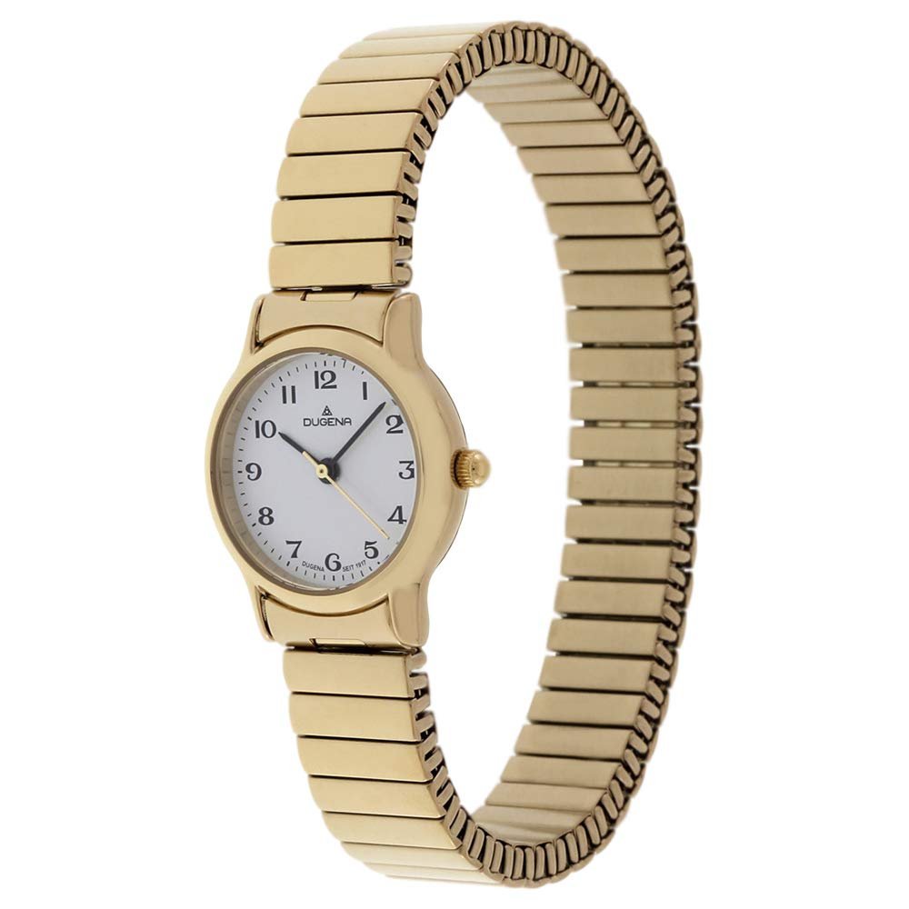 Кварцевые часы Dugena Vintage Comfort Женские Золотой/белый, фото №3 Кварцевые часы Dugena Vintage Comfort Женские Золотой/белый, фото №3