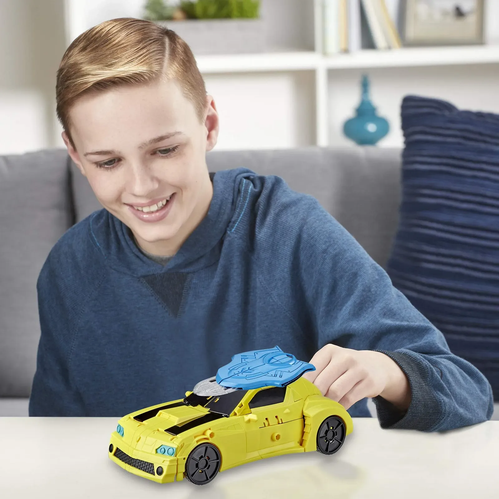 Фигурка Transformers Bumblebee Cyberverse Adventures Battle Call Officer Optimus Prime 25 см, фото №6