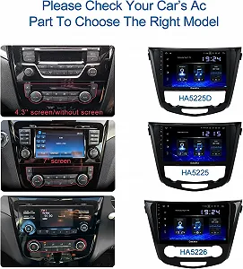 Штатная автомагнитола Dasaita HA5225 для Nissan X-Trail Qashqai Rogue 2014-2020/10" / Сенсорная / 4/64Гб / Apple CarPlay / Android Auto / Bluetooth / WI-FI / GPS / USB / AUX synthetic.ua - Фото 1