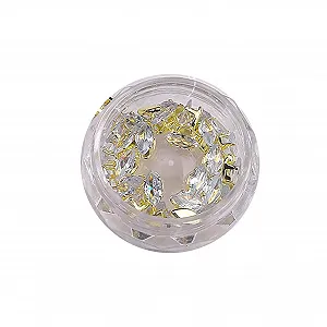 Украшения для ногтей неправильной формы, прочные блестящие украшения для ногтей для мобильного телефона E - Фото 1