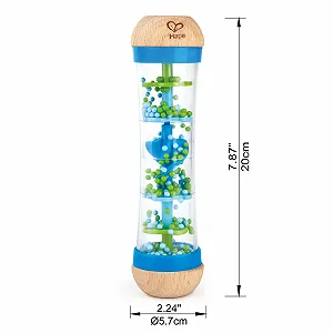 Брязкальце Hape Rainmaker Mini деревʼяне музичне Блакитний synthetic.ua - Фото 1
