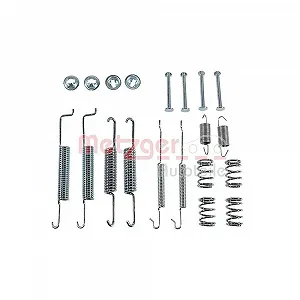 Монтажный комплект тормозных колодок METZGER 105-0680 GREENPARTS VAG задний мост - Фото 1