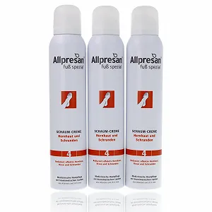 Крем-піна для ніг Allpresan FOOT SPECIAL No. 4 від мозолів та тріщин 200 мл (3 шт.) - Фото 1
