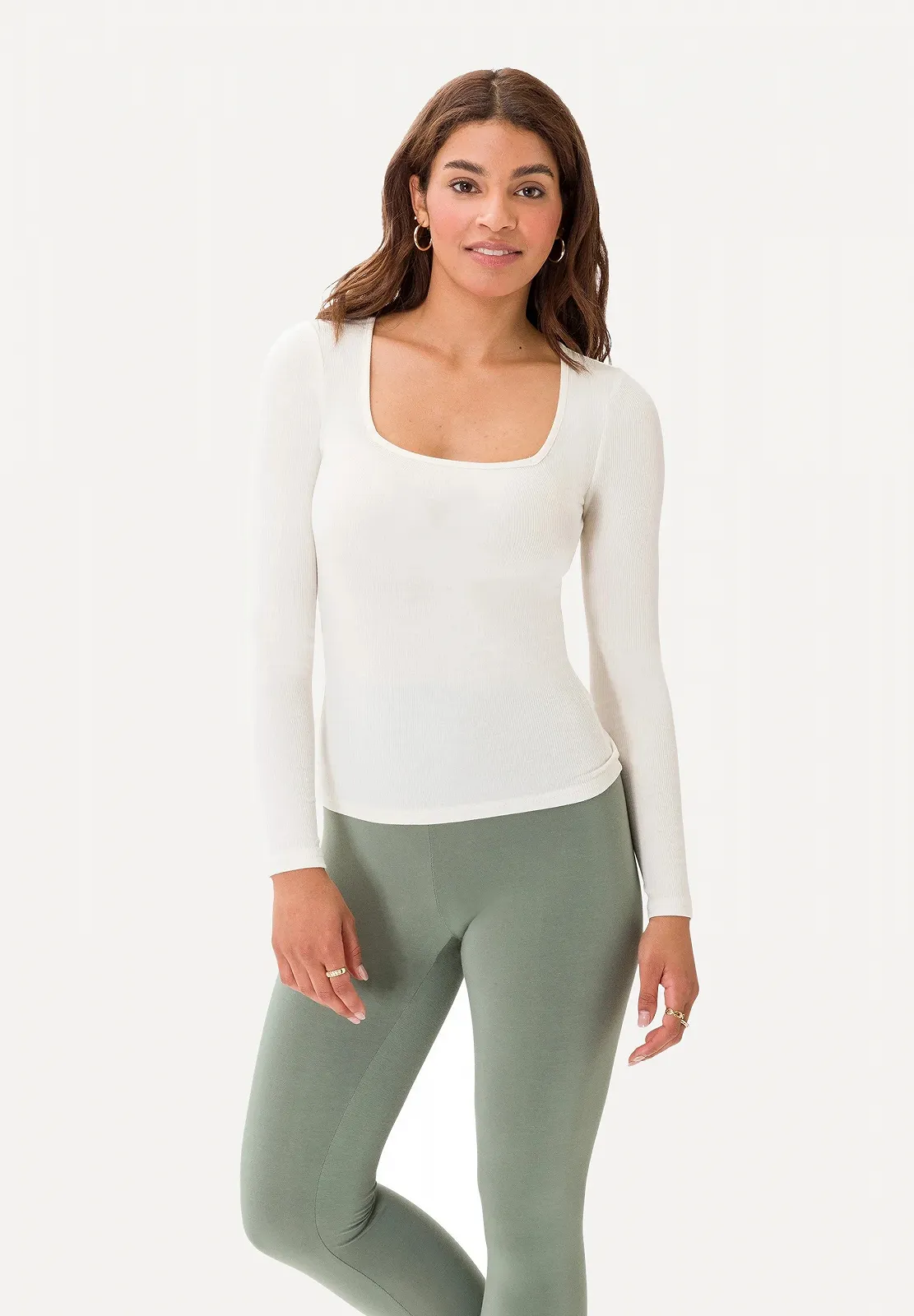 Женская футболка лонгслив Les Lunes The Abby Longsleeve Oat Milk - XL, фото №1 Женская футболка лонгслив Les Lunes The Abby Longsleeve Oat Milk - XL, фото №1