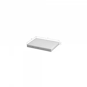 Фильтр салона KNECHT LA 439 для IVECO для автомобилей с кондиционером - Фото 1