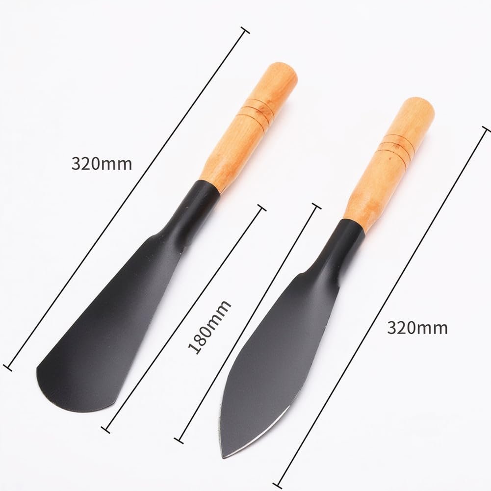 Набор совков для сада 2 шт HSYTEK для посадки и пересадки растений, фото №3