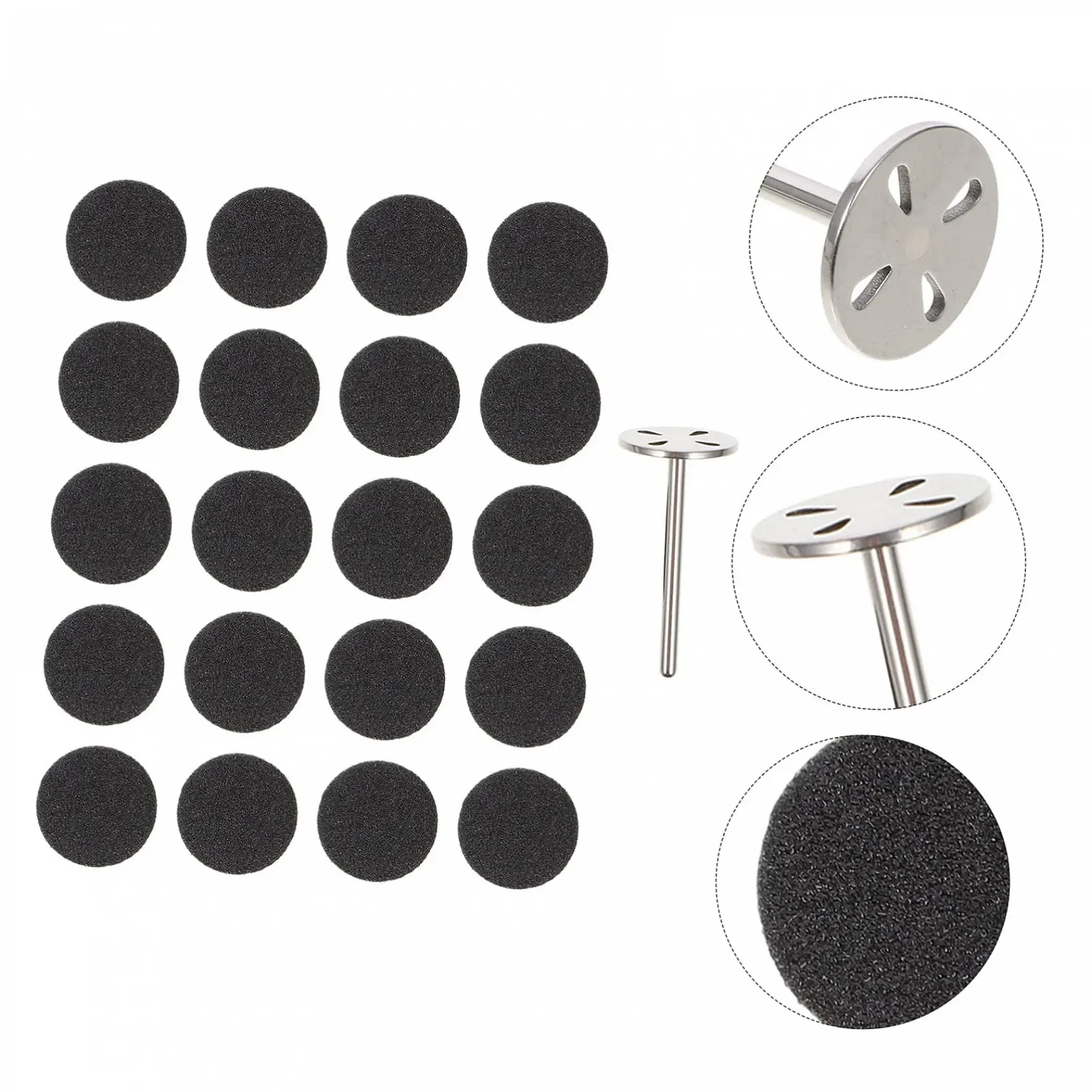 Маникюрный набор Healvian 5sätze, шлифовальные диски, для ухода за ногтями, 5 шт., фото №5 Маникюрный набор Healvian 5sätze, шлифовальные диски, для ухода за ногтями, 5 шт., фото №5