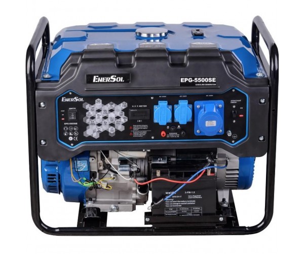 Бензиновий генератор EnerSol EPG-5500SE, фото №1 Бензиновий генератор EnerSol EPG-5500SE, фото №1