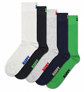 Носки Happy Socks Однотонные Разных цветов для мужчин и женщин - Фото 1