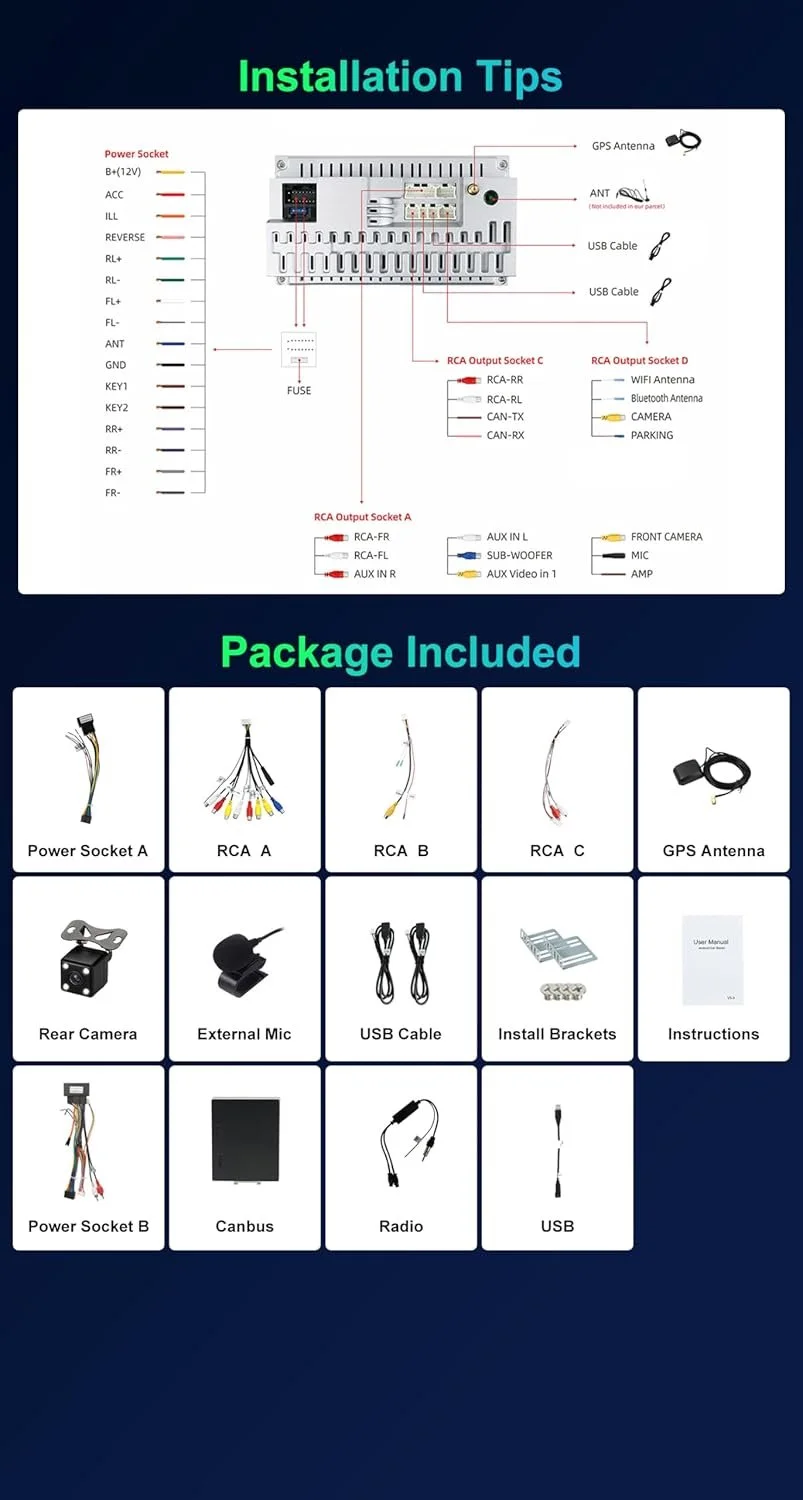 Штатная автомагнитола SXAUTO для VW Tiguan 1 NF 2006-2017 / 9" / Сенсорная / 8/256Гб / Android 13 / Apple CarPlay / Android Auto / Bluetooth / WI-FI / GPS / USB, фото №7