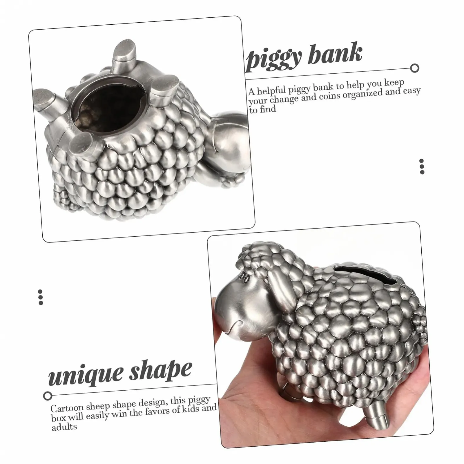 Копилка VICASKY Овечка Детская, фото №9