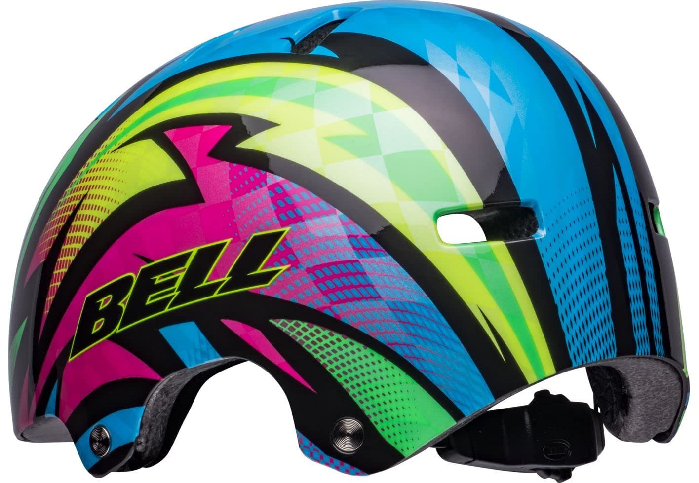 Шолом Bell Span Gloss Blue/Magenta Psycho S, фото №3