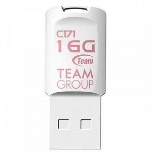 USB флеш-накопитель Team 16GB C171 White USB 2.0 TC17116GW01 - Фото 1