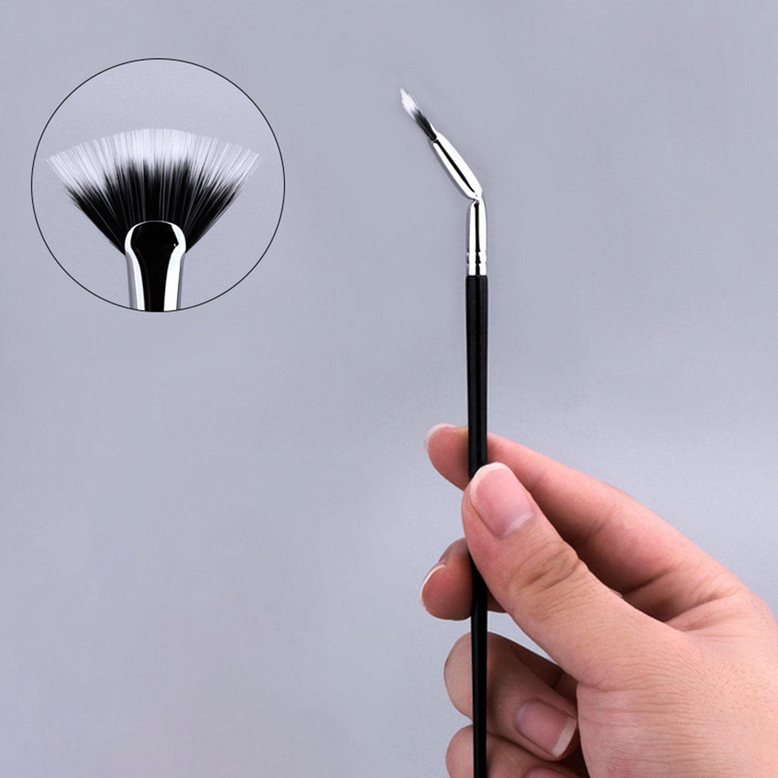 Щетка для ресниц Milageto Уход Угловая, фото №7 Щетка для ресниц Milageto Уход Угловая, фото №7