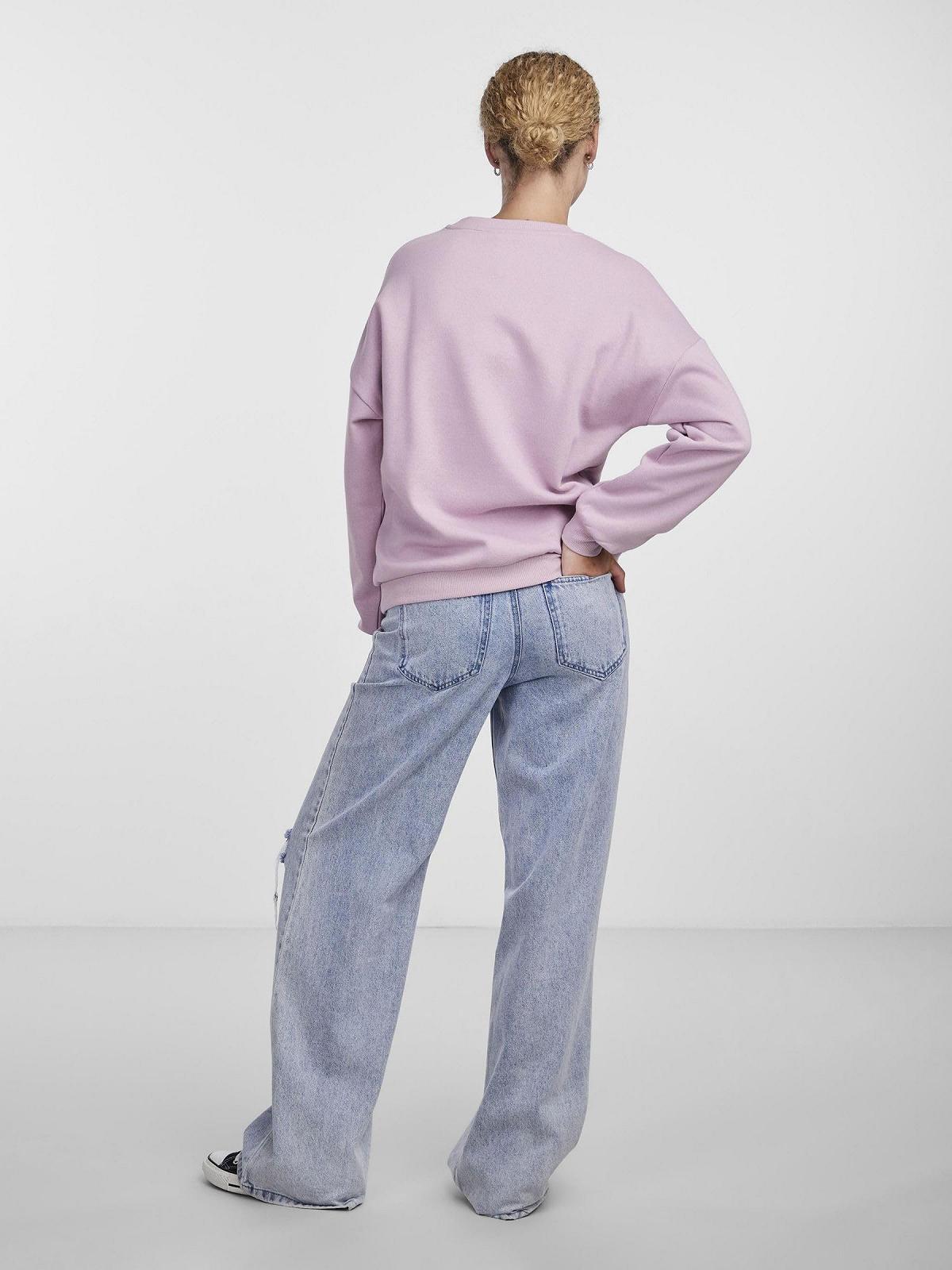 Женский свитшот PIECES Pcfreya LS Oversize Sweat, фото №5 Женский свитшот PIECES Pcfreya LS Oversize Sweat, фото №5