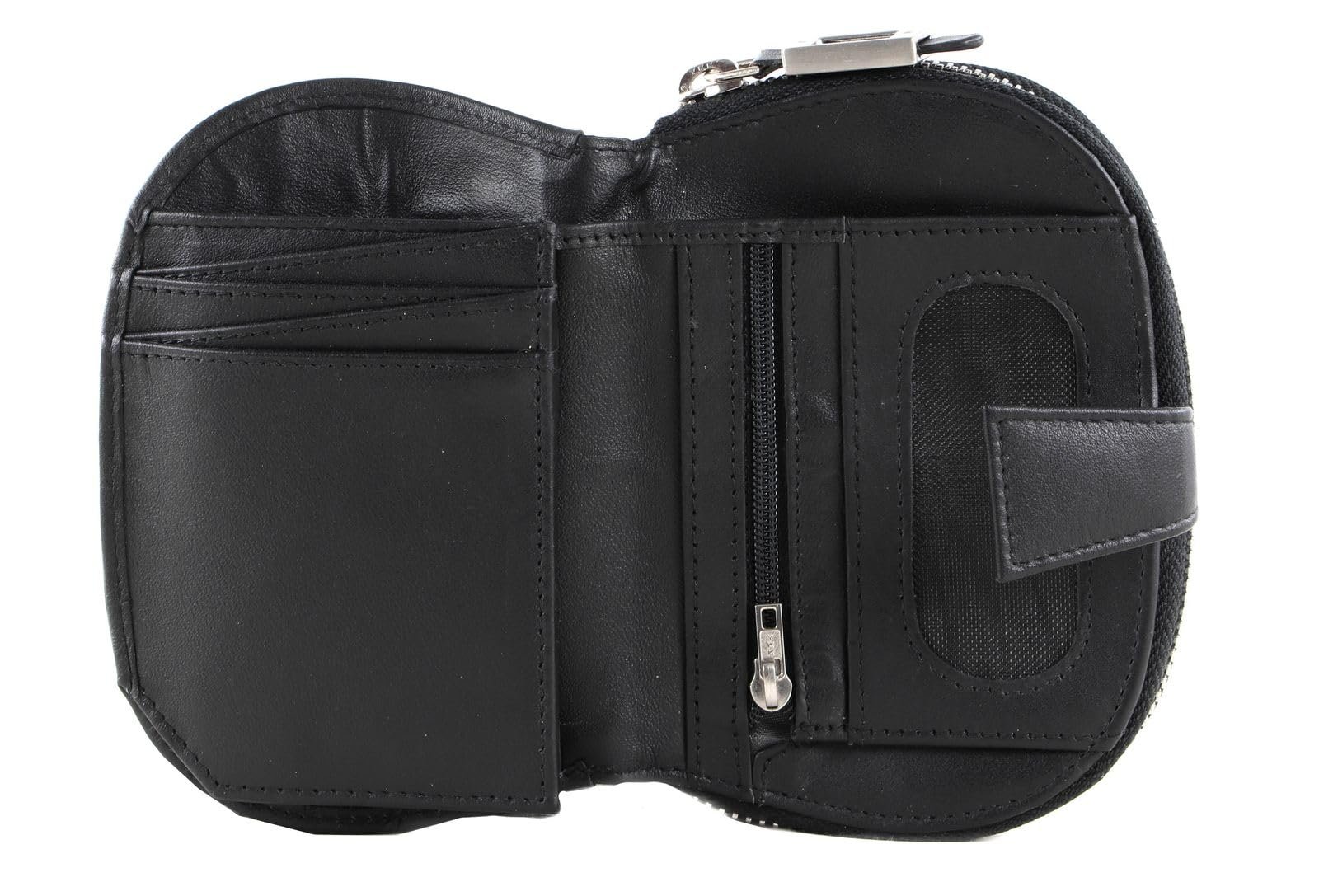 Кошелек VOI 70242 Soft Женский Черный (1) Мягкий кошелек на молнии, черный, кошелек для монет, фото №2