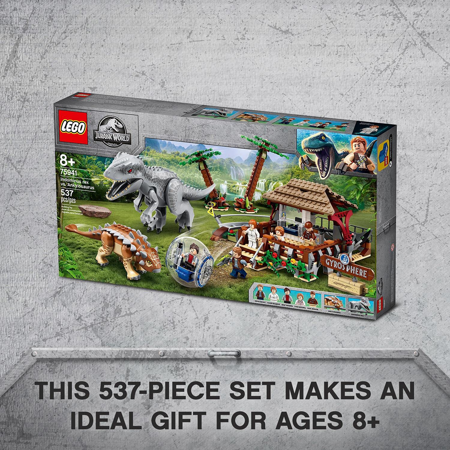 Конструктор Lego Jurassic World 75941 Індомінус Рекс проти Анкілозавра Гіросфера, фото №13 Конструктор Lego Jurassic World 75941 Індомінус Рекс проти Анкілозавра Гіросфера, фото №13