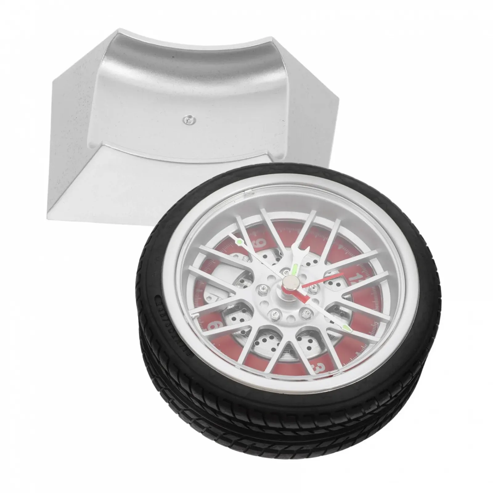 Настольные часы PartyKindom в виде автомобильной шины, ABS, фото №1