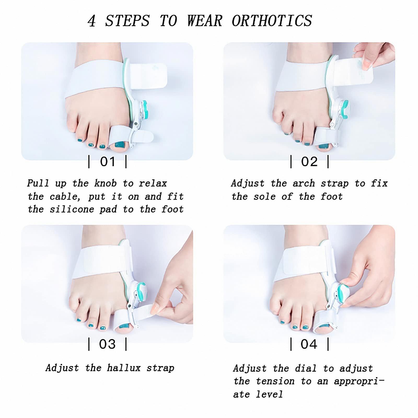 Выпрямитель большого пальца стопы при вальгусной деформации, корректор, фото №6