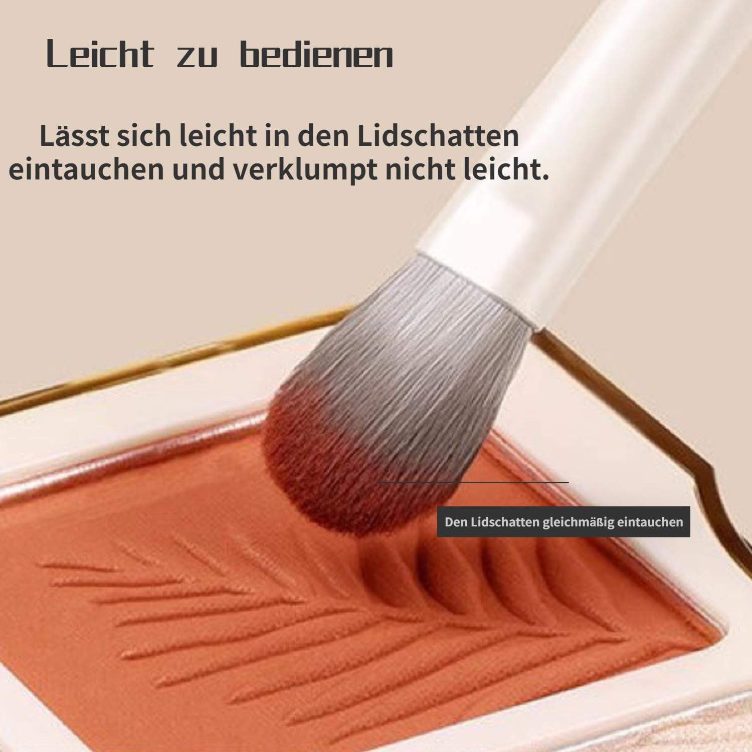 Набор кистей для макияжа MIEDEON 5 предметов белый Один размер, фото №3