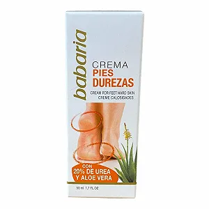 Крем для ног Babaria Aloe Vera Callus Foot Cream + Urea 50 мл synthetic.ua - Фото 1