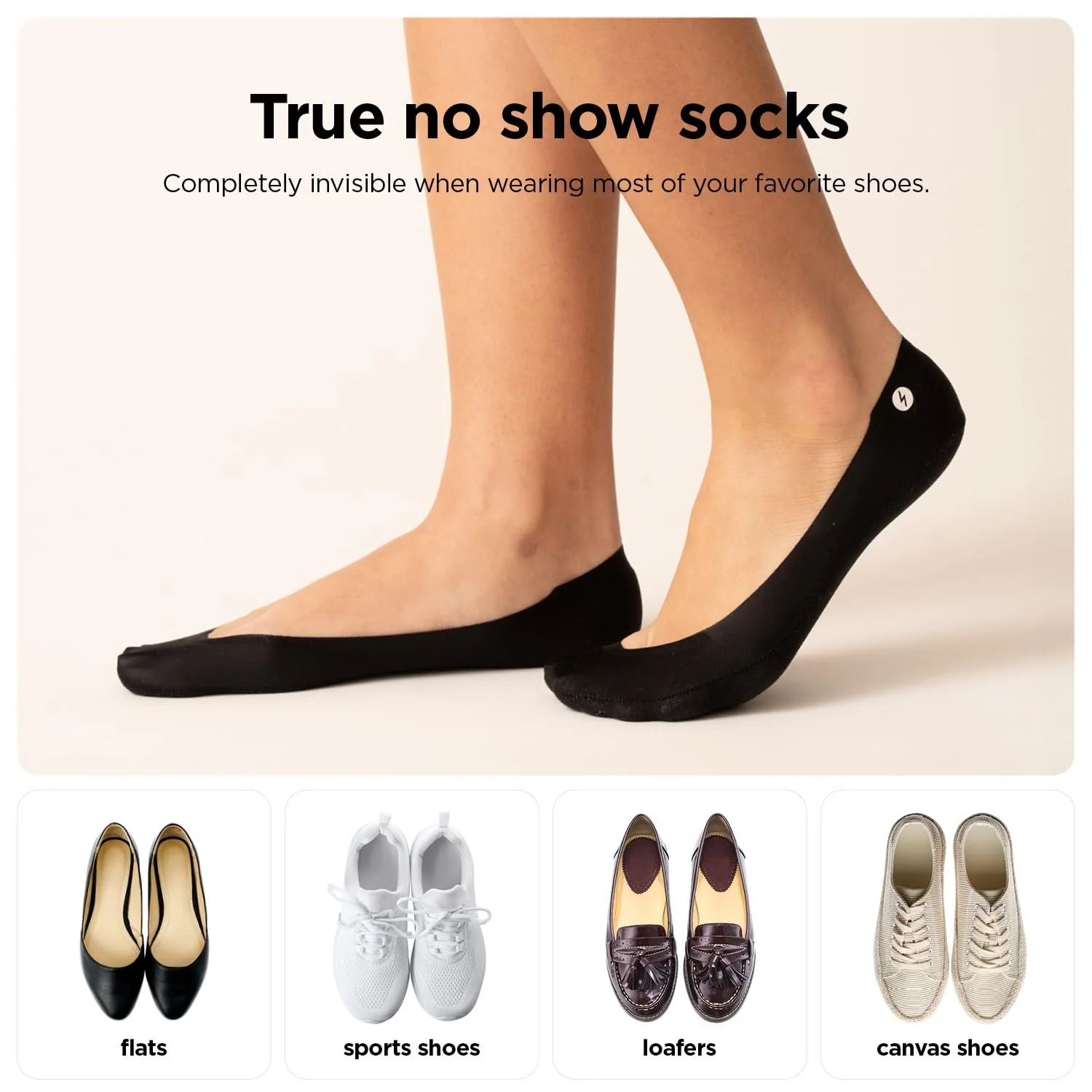 Носки Storm Empire Second Skin No Show Женские [3 пары] Non-Slip Low Cut, фото №5