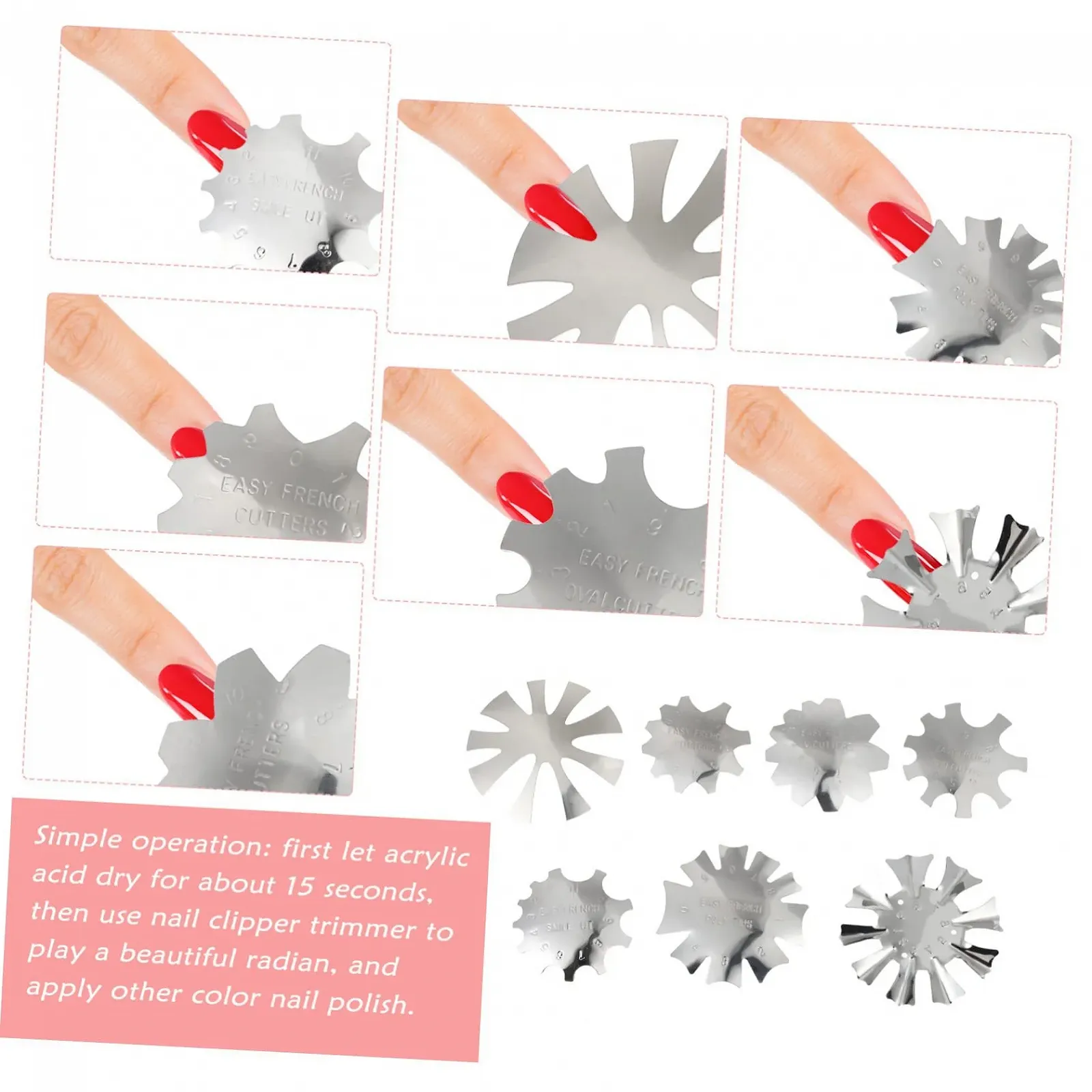 Набор для маникюра Beaupretty 7 шт., четкое контурирование для дизайна ногтей, фото №3 Набор для маникюра Beaupretty 7 шт., четкое контурирование для дизайна ногтей, фото №3