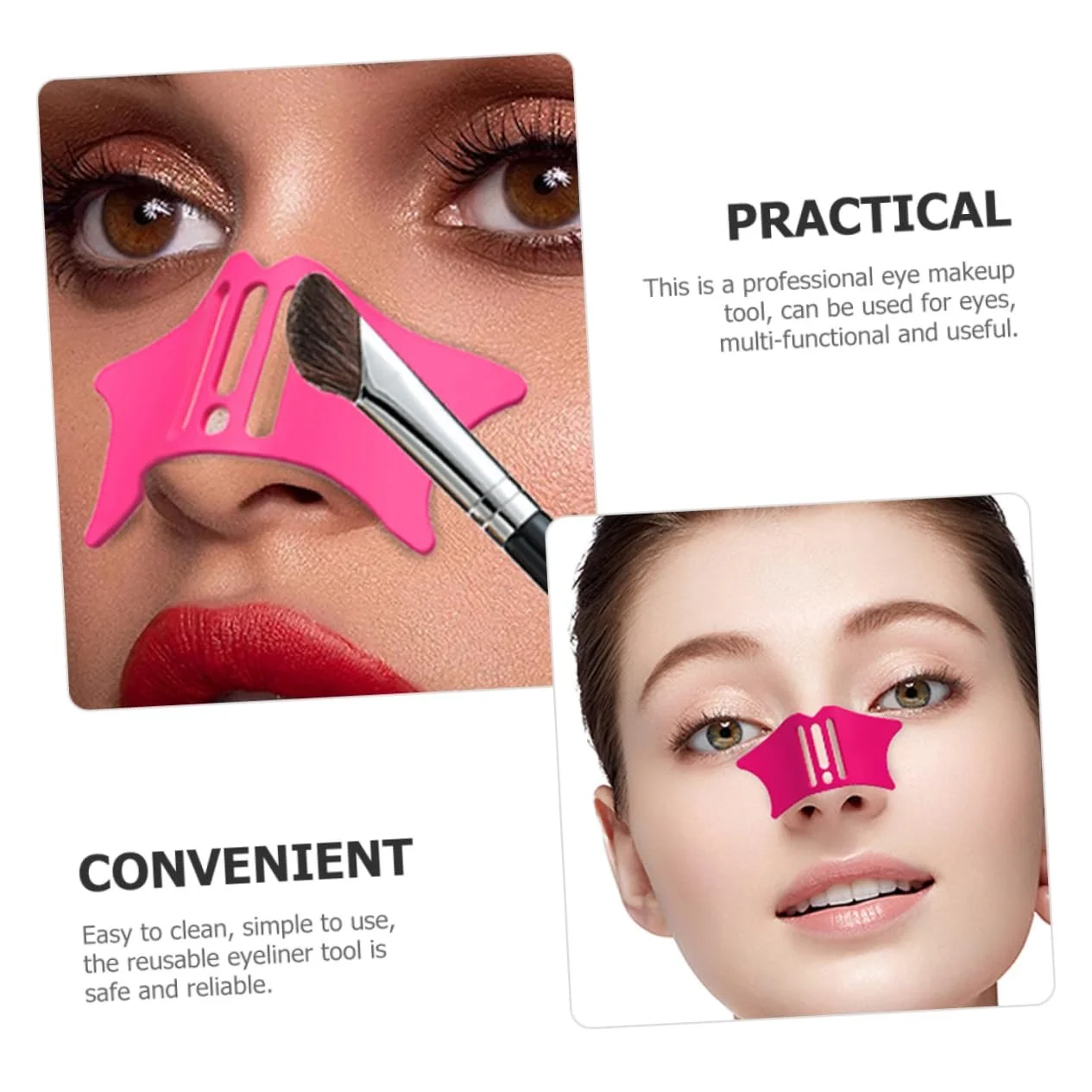 Инструмент для помощи в нанесении подводки для глаз DRESSOOS, аппликатор для подводки, инструмент для макияжа глаз, маска для глаз, нагретая помощь для макияжа подводки, защита для теней для век, силиконовая форма, силикагель, USB инструменты для макияжа, фото №3 Инструмент для помощи в нанесении подводки для глаз DRESSOOS, аппликатор для подводки, инструмент для макияжа глаз, маска для глаз, нагретая помощь для макияжа подводки, защита для теней для век, силиконовая форма, силикагель, USB инструменты для макияжа, фото №3