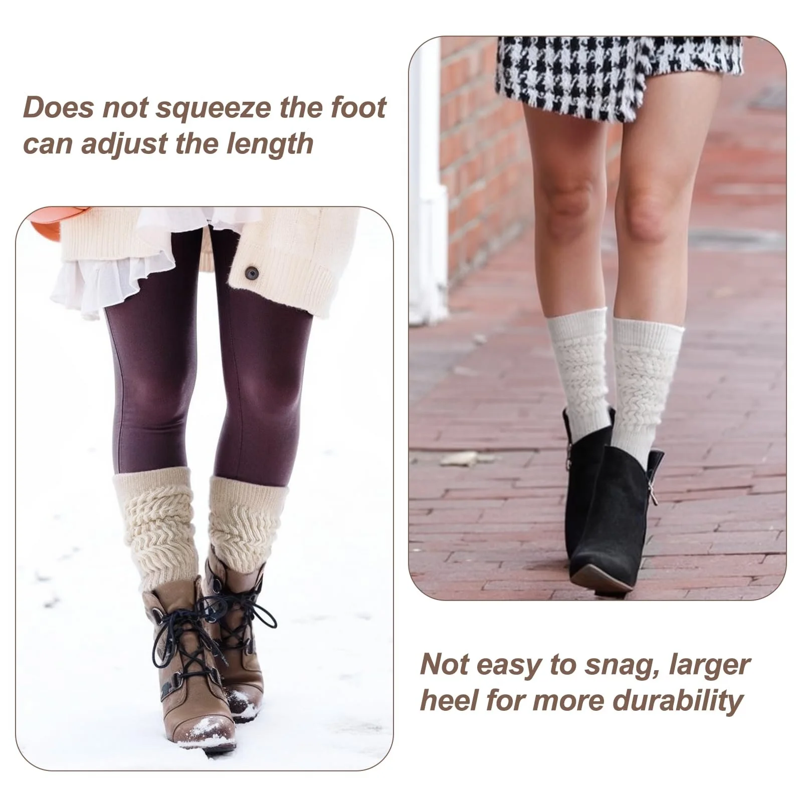 2 пари Жіночі шкарпетки вище коліна, фото №7