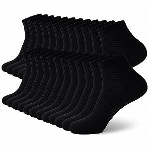 Шкарпетки для бігу Жіночі/Чоловічі Тренувальні Шкарпетки 12 пар - Фото 1