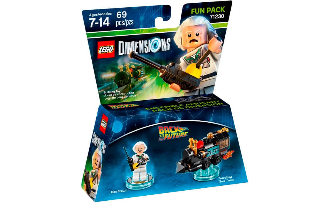 Конструктор Лего LEGO Dimensions Фан-пак: Док Браун (71230), фото №1 Конструктор Лего LEGO Dimensions Фан-пак: Док Браун (71230), фото №1
