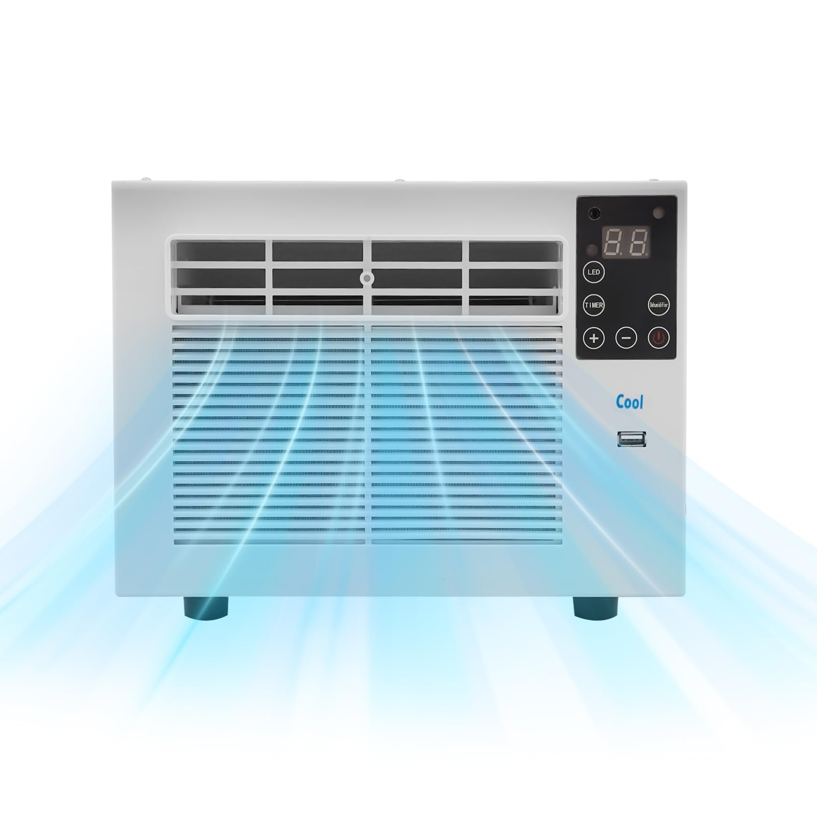 Мобильный мини-кондиционер 750W Портативный Пульт дистанционного управления 16,34 дюйма, фото №1