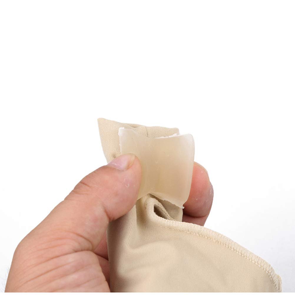 Шкарпетки для корекції великого пальця стопи Healifty Hallux Valgus, великий палець, захист від бурситу, розмір S, хакі, 1 пара, фото №4