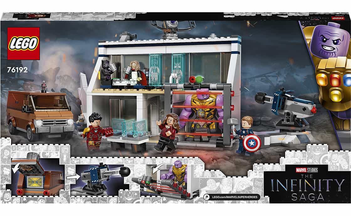 Конструктор LEGO Месники Остання Вирішальна битва 527 деталей 76192, фото №9