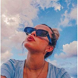 Прямоугольные очки для женщин, винтажный стиль 90-х, черная оправа. synthetic.ua - Фото 1