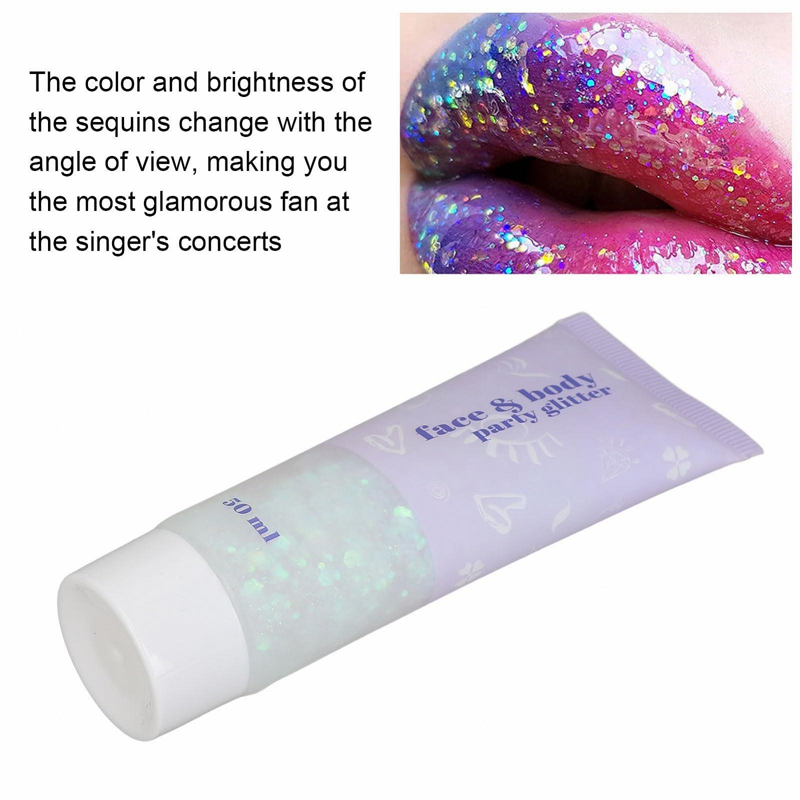 Гель-блискітки для тіла 50 мл Білі (06 White) 2 шт., фото №7 Гель-блискітки для тіла 50 мл Білі (06 White) 2 шт., фото №7