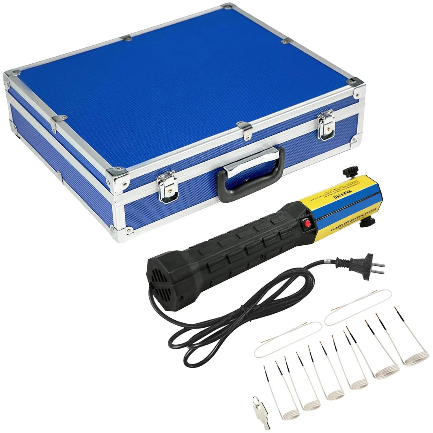Нагрівач індукційний VEVOR / 1.1 кВт / Портативний / Для болтів 5-40мм / Синій, фото №1 Нагрівач індукційний VEVOR / 1.1 кВт / Портативний / Для болтів 5-40мм / Синій, фото №1