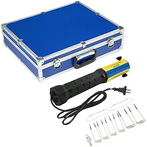 Нагрівач індукційний VEVOR / 1.1 кВт / Портативний / Для болтів 5-40мм / Синій - Фото 1