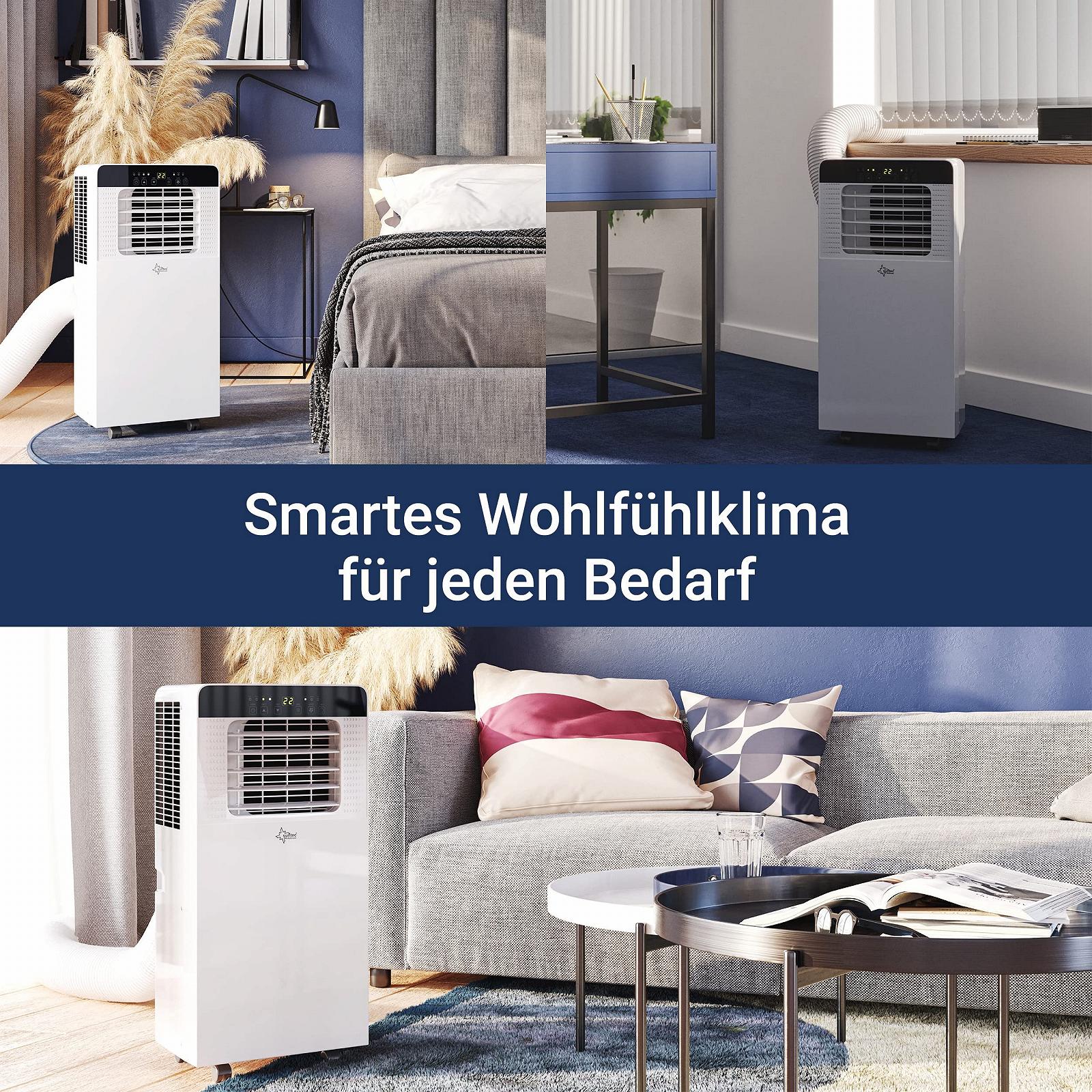 Мобільний локальний кондиціонер Suntec Motion 2.0 Eco R290 7,000 BTU/год Охолоджувач та осушувач Білий, фото №8