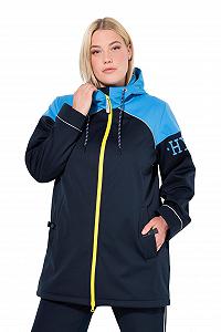 Жіноча Куртка Ulla Popken Plus Size Softshell Довга Водовідштовхувальна 2-стороння блискавка 835228 - Фото 1