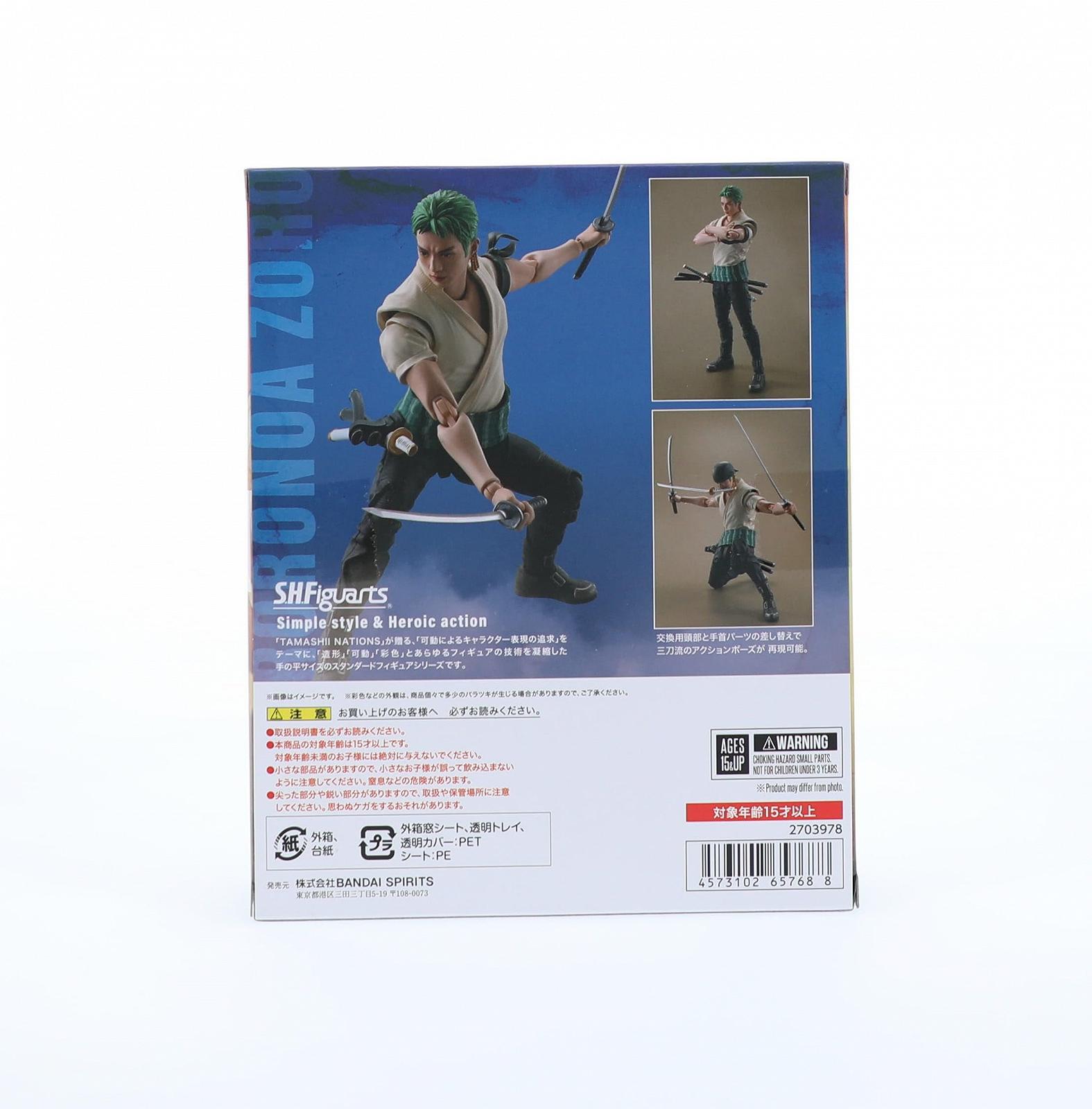 Фігурка Tamashii Nations One Piece Roronoa Zoro, фото №4