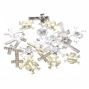 Украшения для ногтей Healvian, 30 шт, на Хэллоуин, подвески, подарки для вечеринки, зажимы, декор для ногтей - Фото 1