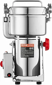 Универсальная электрическая мельница VEVOR HC-1000Y/ 3000W / 1000 г / Нержавеющая сталь / Для сухих ингредиентов / Серебряная цена на synthetic.ua - Фото 1 Универсальная электрическая мельница VEVOR HC-1000Y/ 3000W / 1000 г / Нержавеющая сталь / Для сухих ингредиентов / Серебряная synthetic.ua - Фото 1