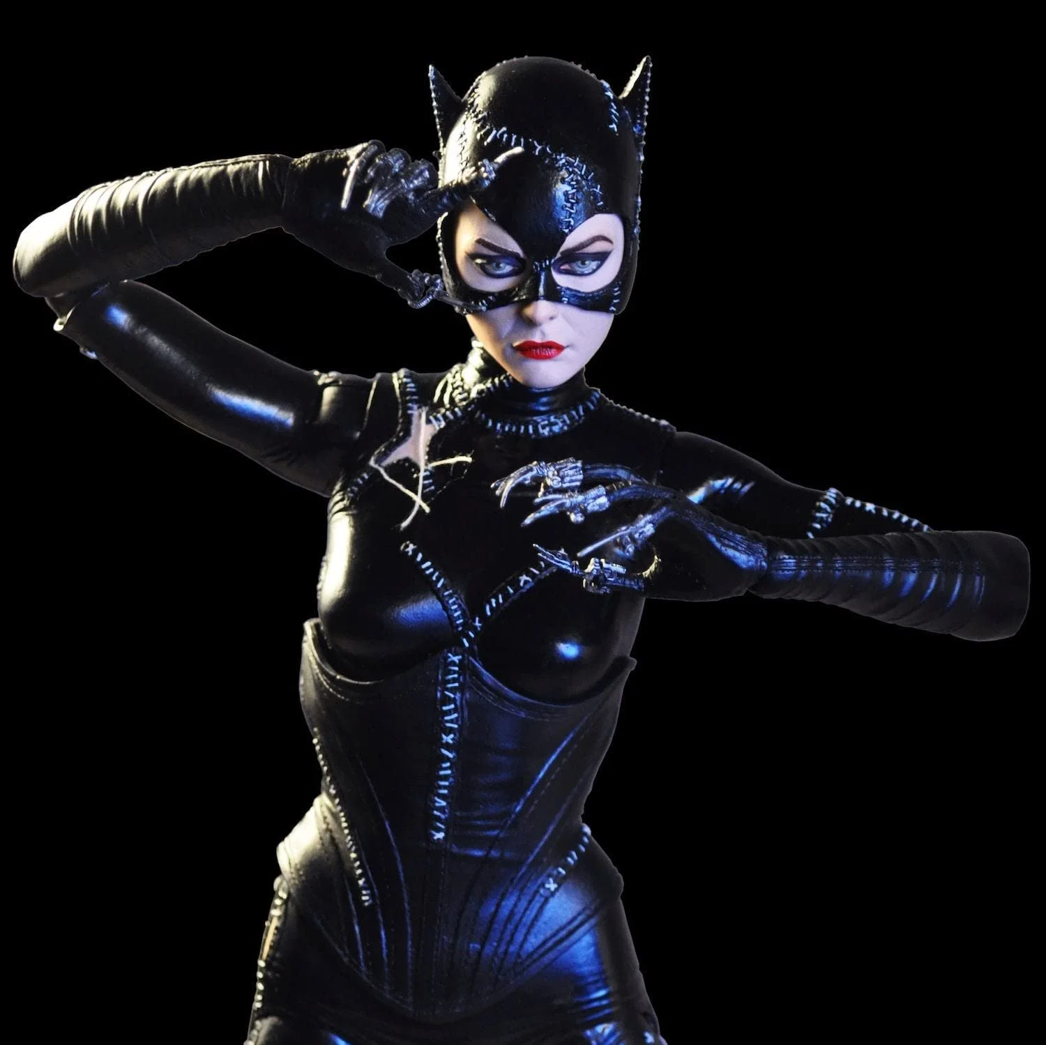 Фігурка DC Comics NECA Batman Returns Catwoman Michelle Pfeiffer 1/4, фото №2