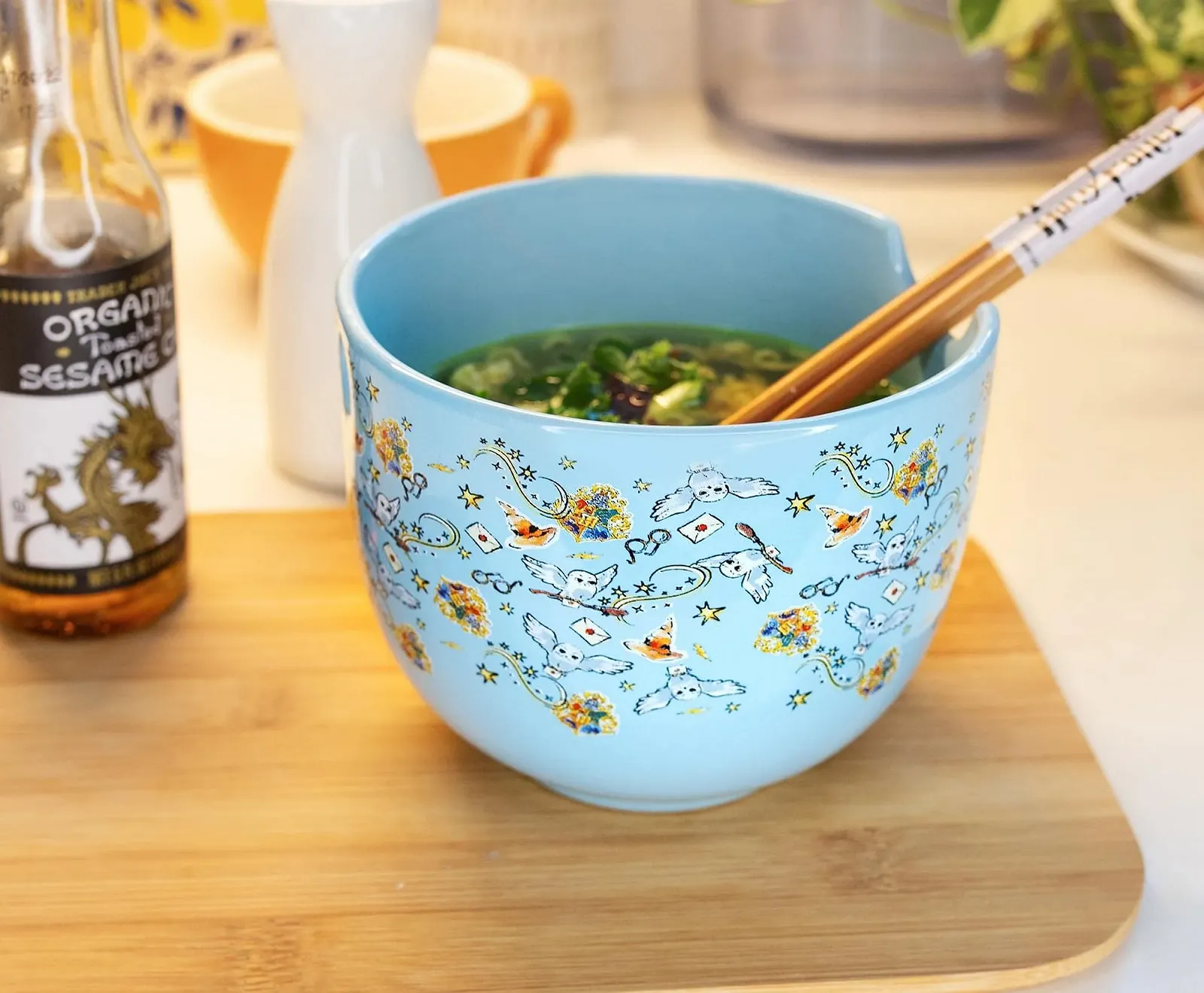 Миска для ремня Harry Potter Hogwarts Icons 591 мл с палочками, фото №8