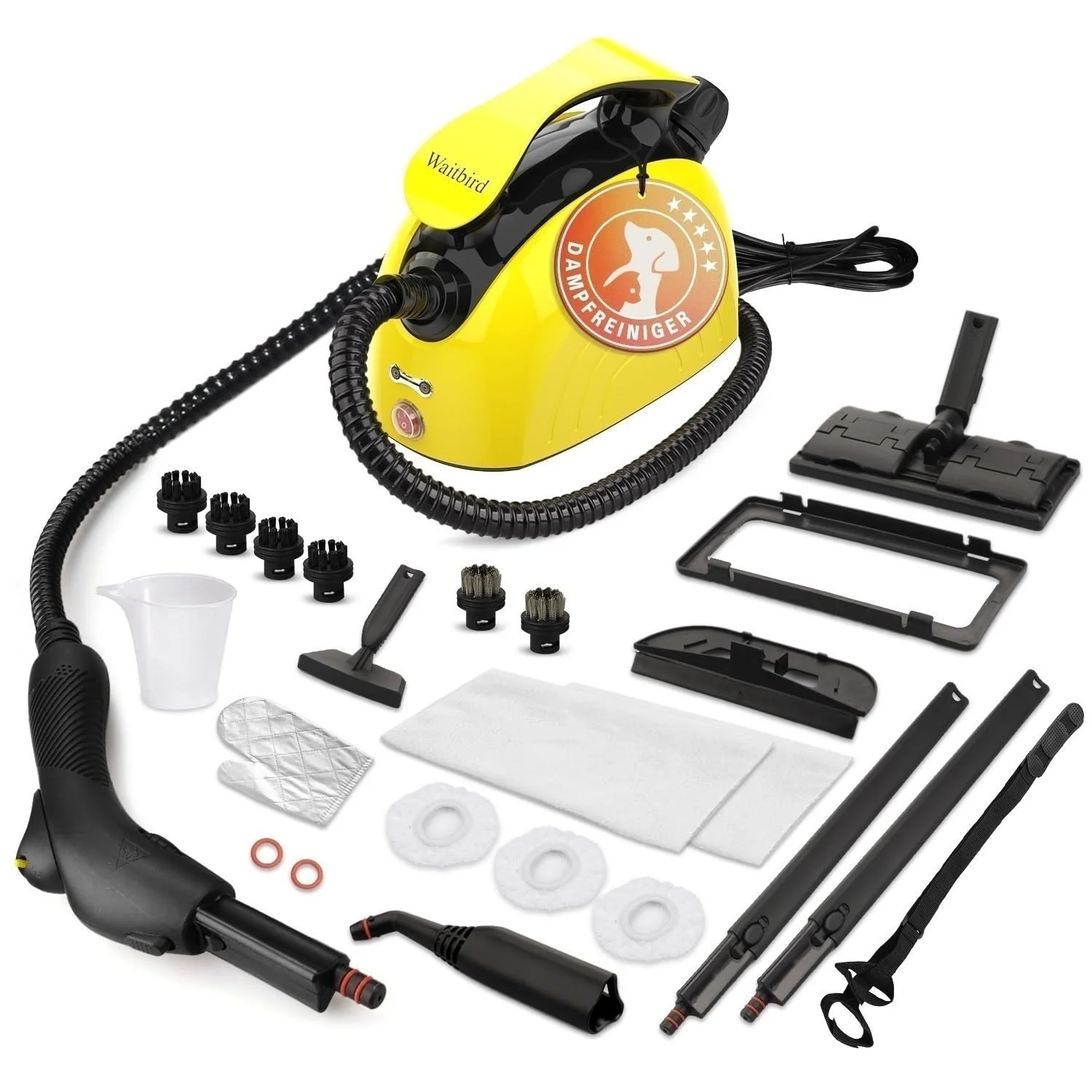 Пароочисник Waitbird 21 аксесуар 120 °C 1.1 л, фото №1