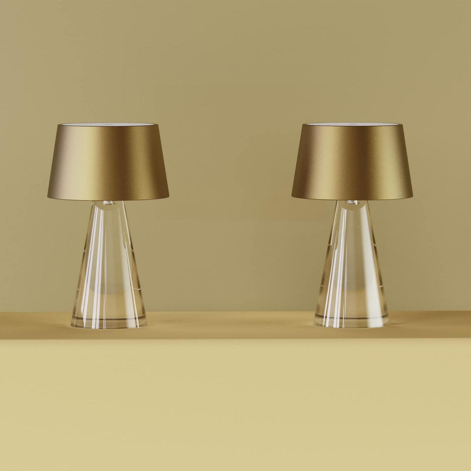 Настільна лампа Stilosa 3 Mood акумуляторна бездротова LED з сенсорним димером USB C IP54 Прозорий, фото №3